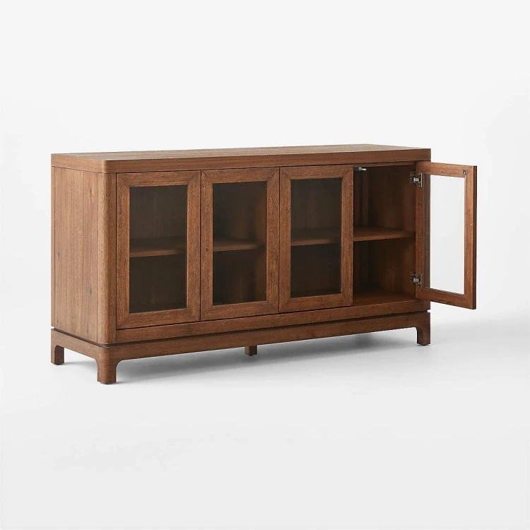 wood buffet cabinet