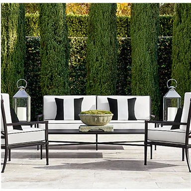 ソファガーデン家具アルミニウム